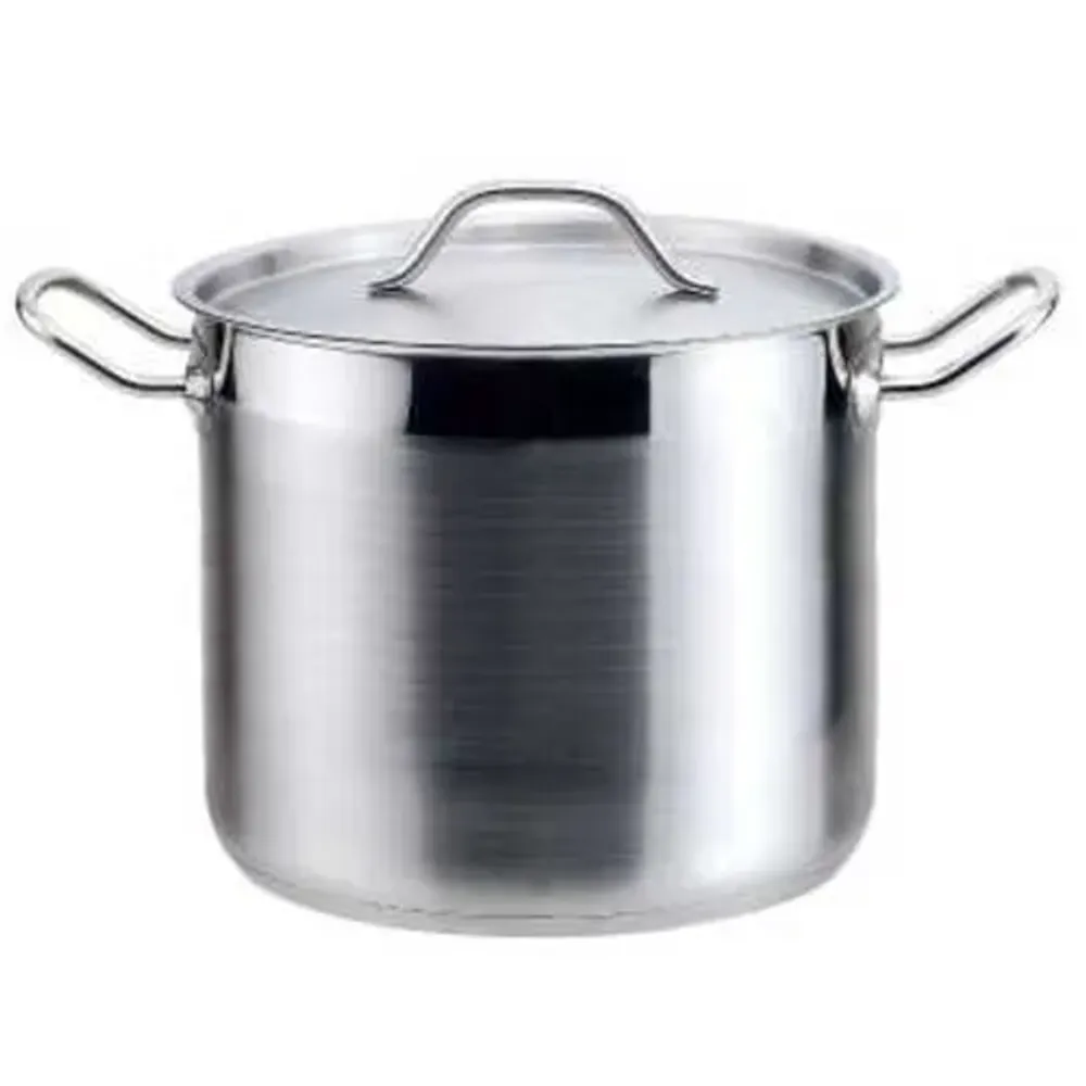 Кастрюля 5 л 20*17 см EcoLine с крышкой нерж. 18/0 ИНДУКЦИЯ P.L. Proff Cuisine