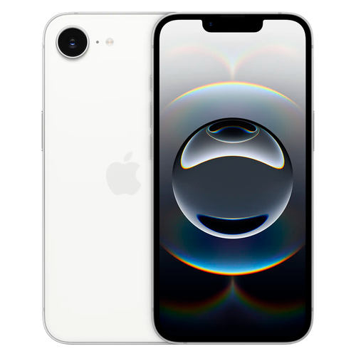 Смартфон Apple iPhone 16e 128GB, Dual Sim, White (Белый)