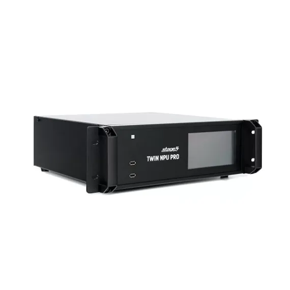 STAGE4 TWIN NPU PRO Сетевой процессор / сенсорный дисплей 7″ / +4096 параметров / 8 DMX-OUT (3-pin)