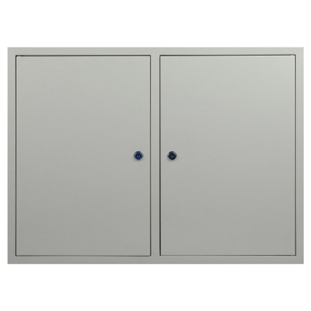 Корпус металлический навесной ЭРА ЩРН-90 2-х дверный (500х680х120) IP31 УХЛЗ серый | Электротовары