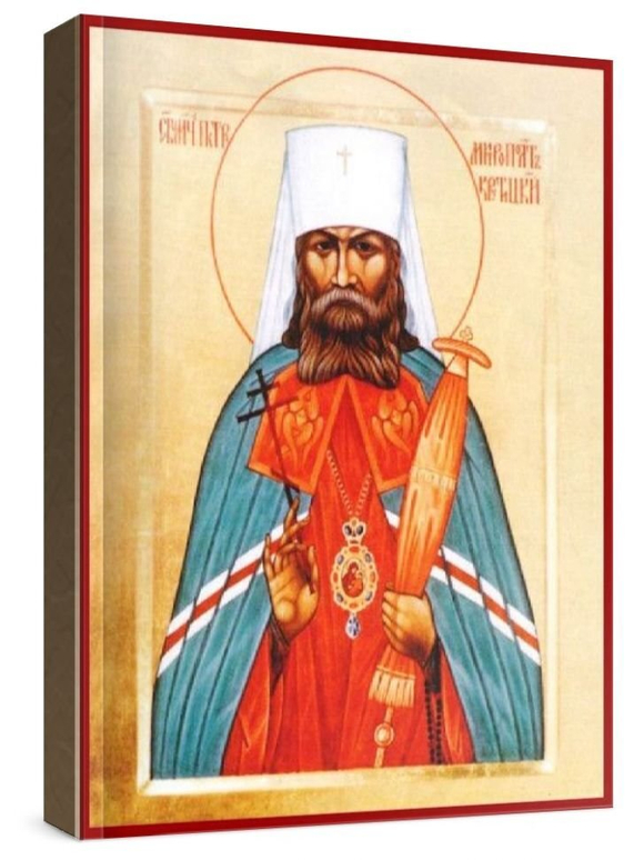 Петр Крутицкий (рукописная икона)