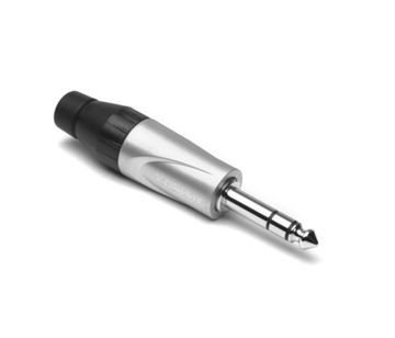 Amphenol JS3P - 1/4” (6.35мм) Phone стерео штекер JUMBO, колпачок из термопластика, цвет - никель