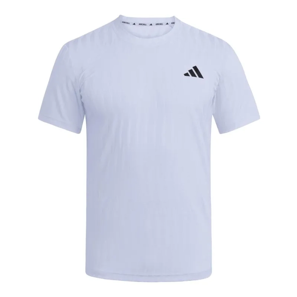 Мужская теннисная футболка Adidas Climacool+ Airchill Freelift - violet tone