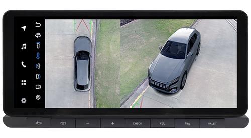 Магнитола для Audi Q7 2009-2015 (взамен 3G ШГУ) - Kuberg OL-3066+360 монитор 12.3", Android 11, Быстрая, CarPlay, 4G SIM-слот, 4 камеры в комплекте