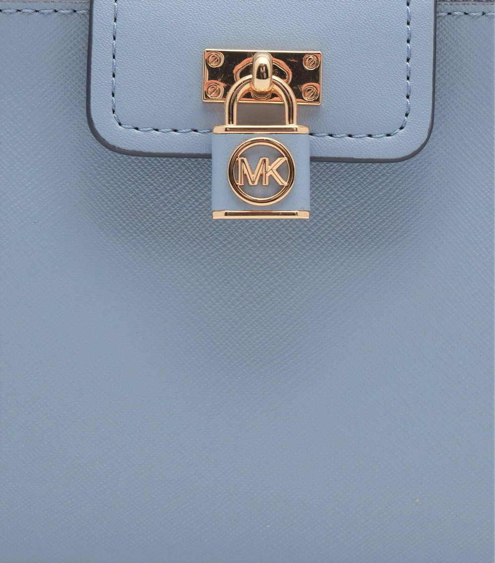 кожаная сумка-мессенджер Michael Kors - голубой(32S3GR0C1L)