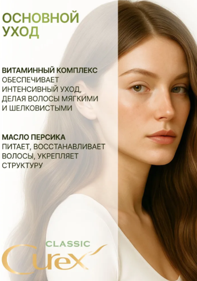 Бальзам "Основной уход" для всех типов волос Estel Curex CLASSIC 250мл