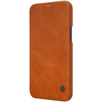 Кожаный чехол-книжка Nillkin Leather Qin для iPhone 12 Mini