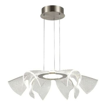 Подвесная люстра LED 20W 4000K SL6235.103.20 никель/прозрачный Fairy ST-Luce