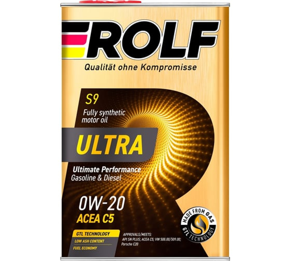 Rolf Ultra 0W-20 C5 SN plus, 4 л