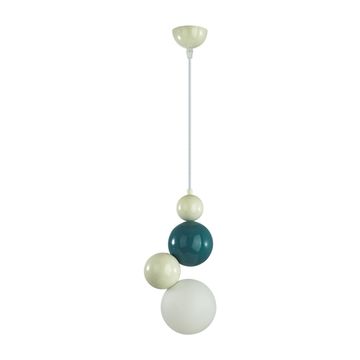 Подвесной светильник 1*G9 8008/1A голубой/белый Moderni BALLONS Lumion