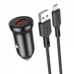 Автомобильное зарядное устройство на Micro-USB Borofone BZ18 QC3.0