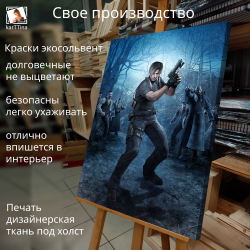 Картина интерьерная karTTina "Tom Raider: Лара Крофт", 50х70см 1шт.