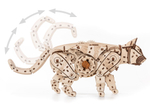 Сборная модель деревянная, конструктор 3D EWA Механический Кот (Кошка)