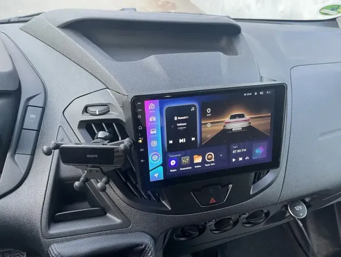 Магнитола для Ford Transit Custom, Tourneo Custom 2012-2020 - FarCar S400-TS18 монитор 9.5" QLED на Android 14, CarPlay, 4G SIM-слот