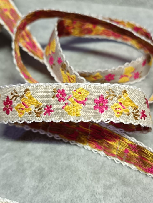 Тесьма жаккард, ш. 1,7 см