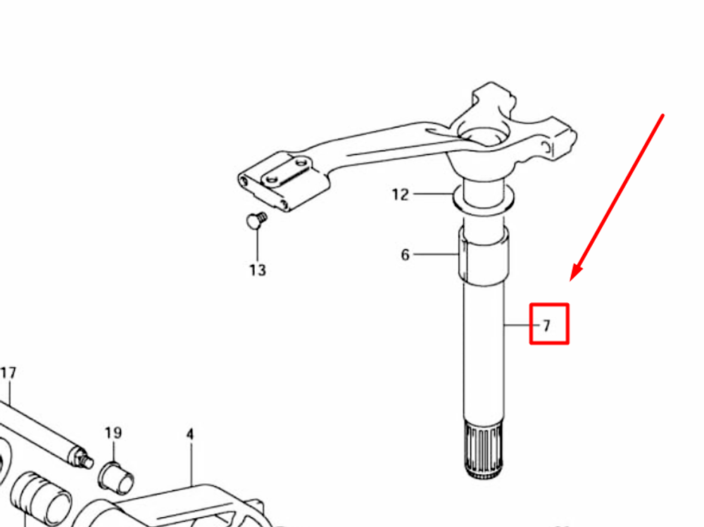 43750-90J61-0EP STEERING BRACKET (X) BLACK