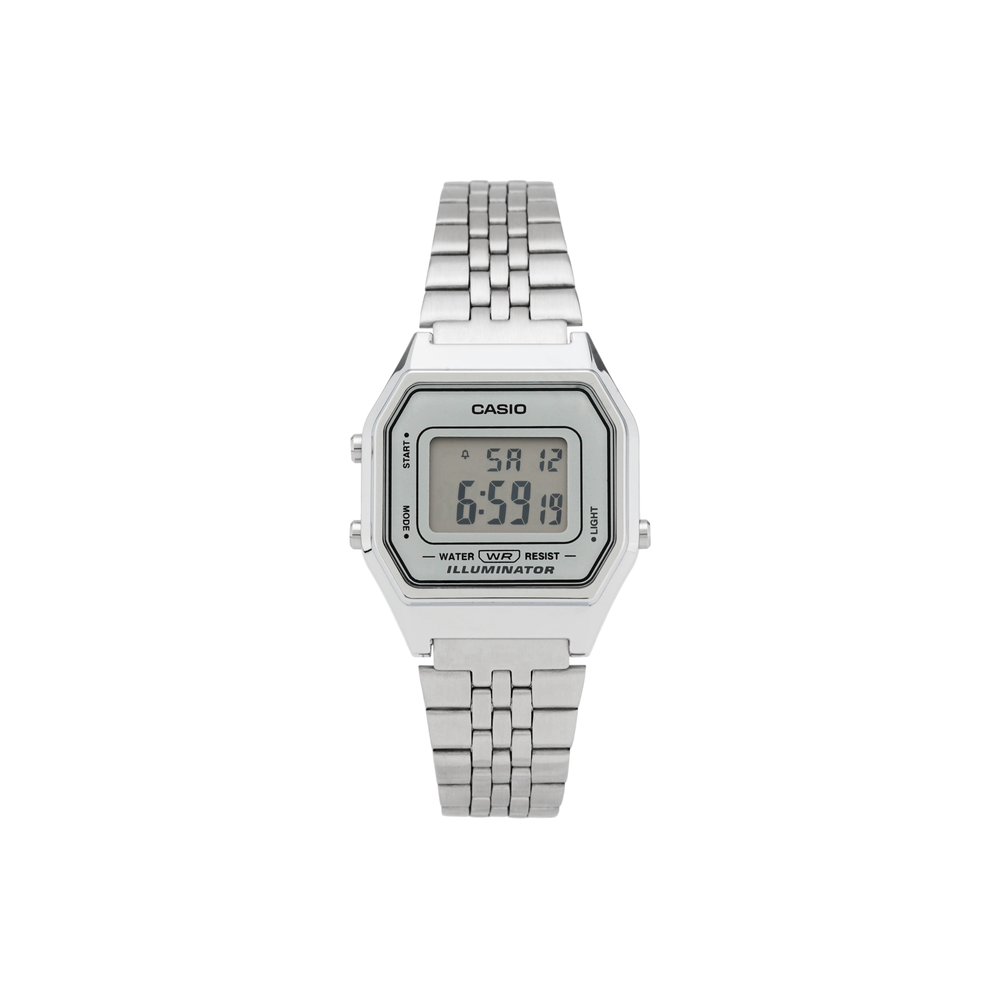CASIO Men VINTAGE Series Silver Watch LA680WA-7D