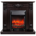 Каминокомплект Real Flame Ottawa DN с очагом Fobos Lux Black (без пульта)