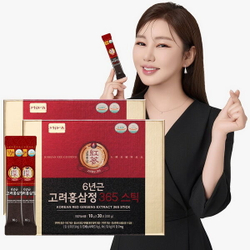 (Набор) Экстракт красного женьшеня и восточных трав Jungwonsam 6 Years Old Korean Red Ginseng Extract 365 Stick, 10гр *30шт