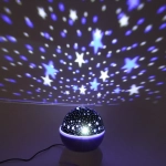 Диско-шар «Double Magic» (в комплекте 2 плафона - диско, звездное небо), Bluetooth, авторежим, USB, в ассортименте (220V)