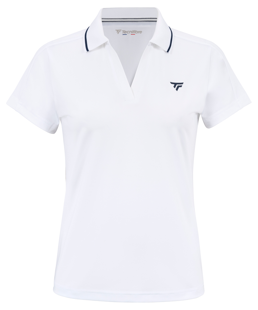 Футболка для девочек Tecnifibre Team Tech Junior - white