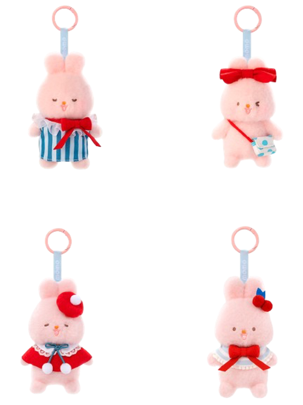 Рандомная фигурка Blind Box MOMO BUNNY Vibrant Plush