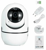 Беспроводная IP-камера XPX EA-300SS с модулем WiFi для трансляции видео и аудио в HD-качестве белая