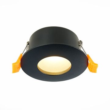 Встраиваемый светильник 1*GU10 IP44 ST213.408.01 чёрный ST-Luce