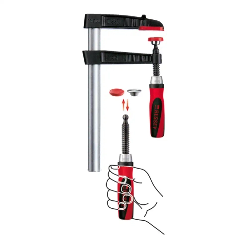 Струбцина из ковкого чугуна BESSEY TG16-2K
