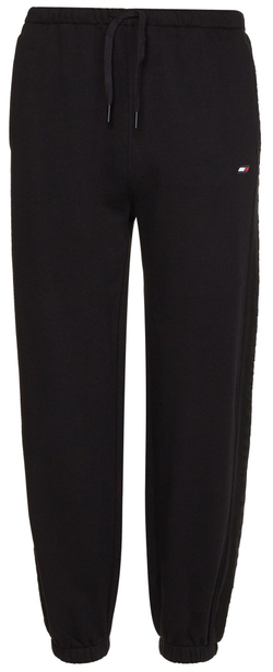 Женские теннисные брюки Tommy Hilfiger Relaxed Branded Sweatpant - black