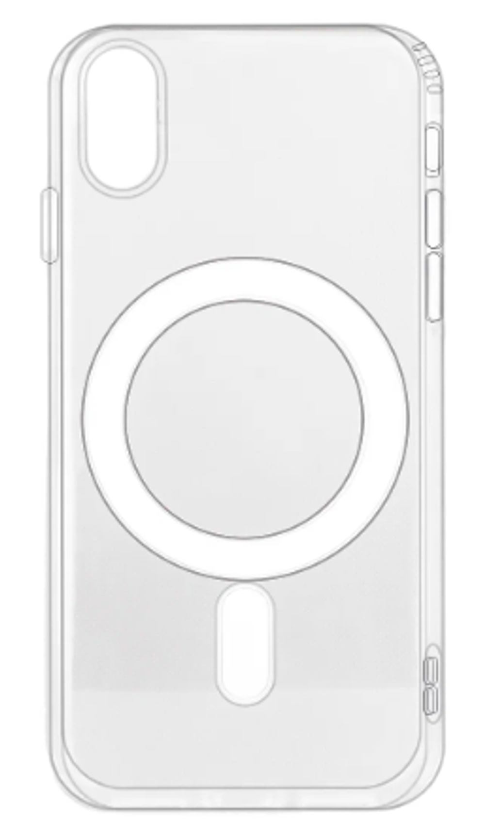Накладка для i-Phone X/XS силикон MagSafe Clear Case