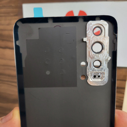 Крышка для Honor 20 Pro (заднее стекло) премиум качество цвет: Сине-Зелёный