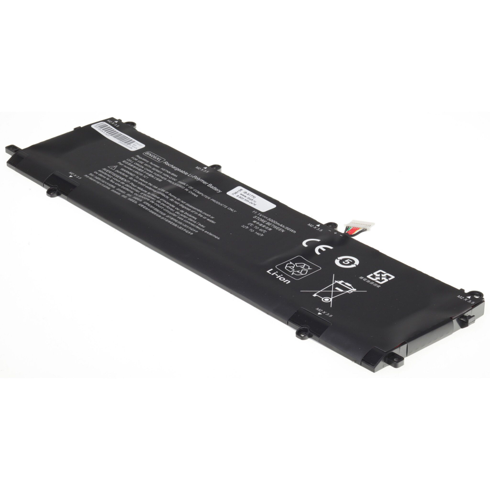 Аккумулятор iBatt 5000mAh для ноутбука HP Spectre X360 ( BN06XL, HSTNN-IB9A)