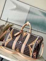 Дорожная сумка Louis Vuitton Keepall Bandoulière 50 премиум класса