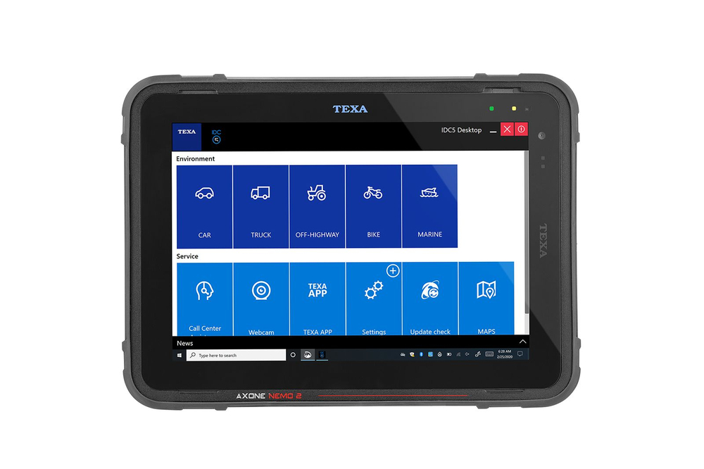 TEXA Axone Nemo 2 — диагностический планшет