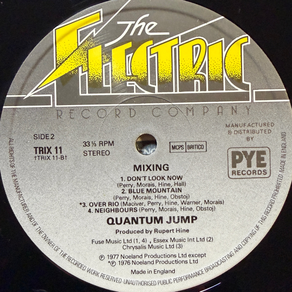 Quantum Jump – Mixing (Англия 1979г.)