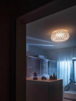 Ceiling design lamp CABOCHE piccola by Foscarini (Clear)