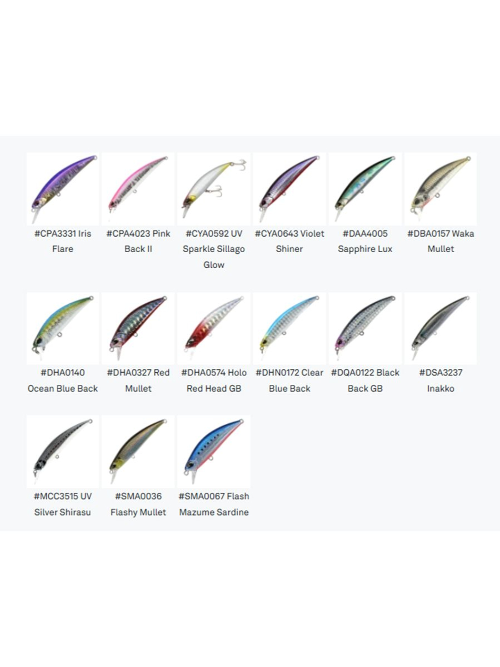 Воблер DUO Spearhead Ryuki 80S, AHA4006 Ayu OB, 80 мм, 12 г, тонущий, минноу