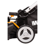 Газонокосилка аккумуляторная бесщеточная самоходная WORX WG749E, 40 В,46 см,4Ач х2, ЗУ 2А х2,коробка