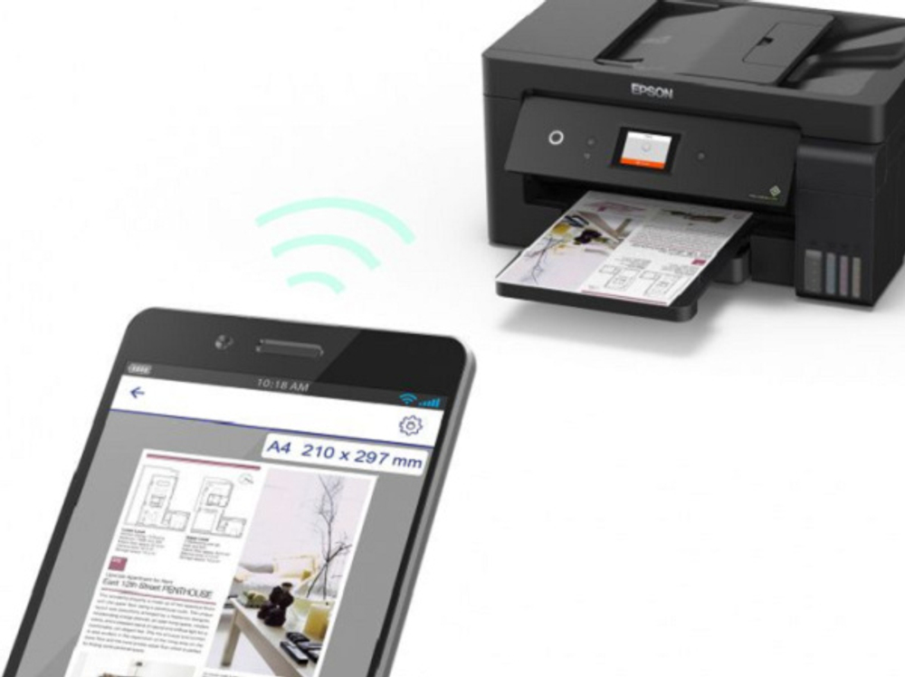 МФУ струйное цветное Epson EcoTank L14150