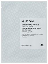Mizon Enjoy Vital-Up Time Tone Up Mask осветляющая тканевая маска 25мл