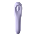 Сиреневый вакуум-волновой вибромассажер 17,9см Satisfyer Dual Pleasure