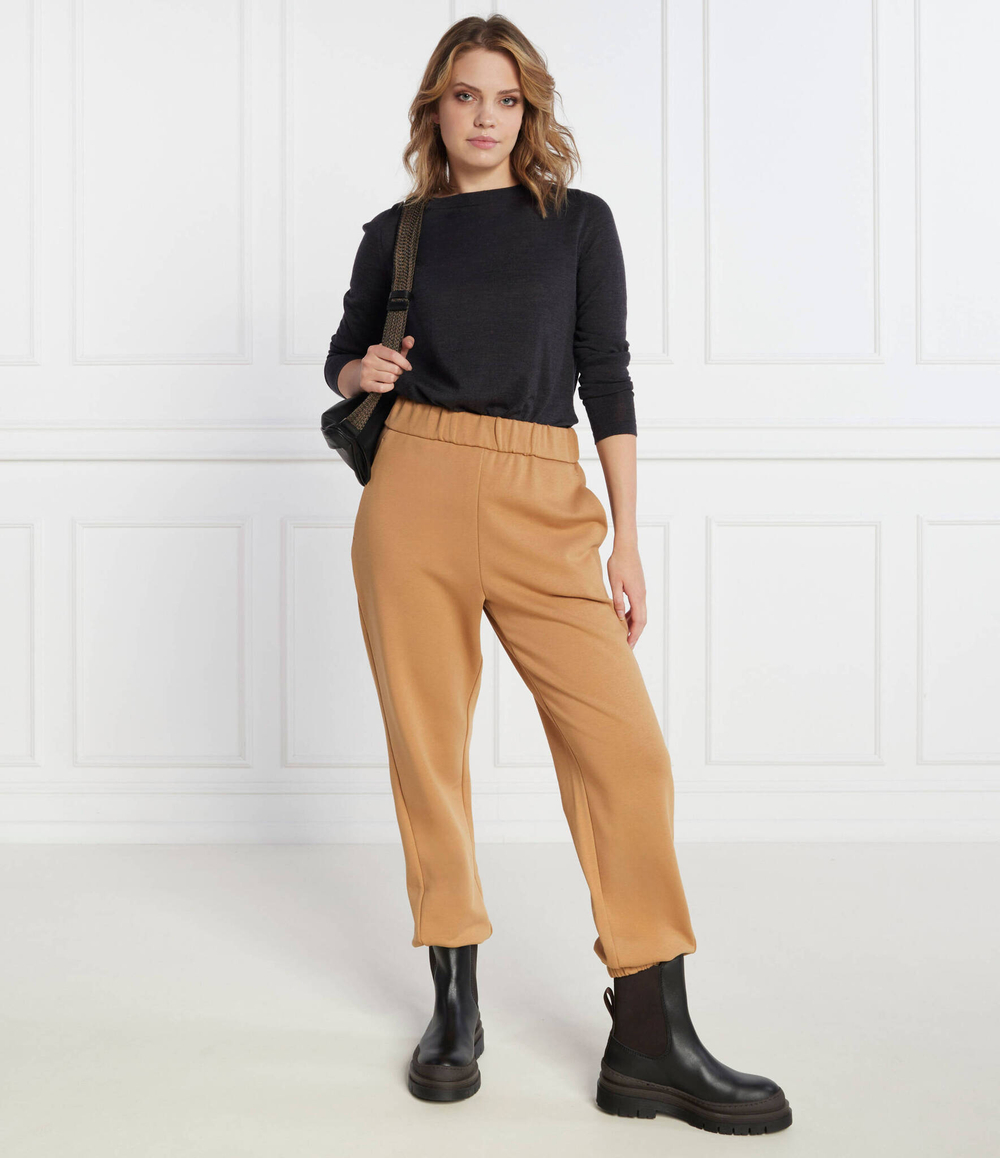 Хлопковый свитер Max Mara Leisure - графитовый(336605366)