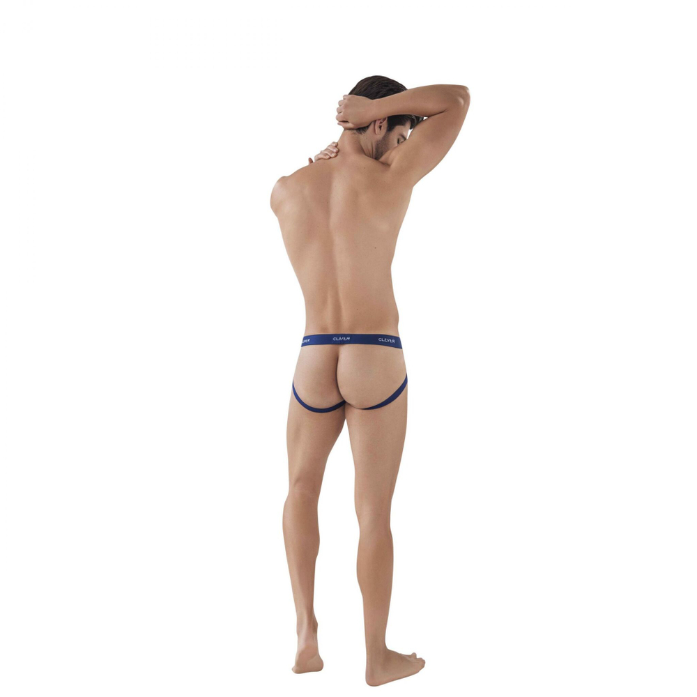Темно-синие мужские трусы-джоки Oporto Jockstrap (Размер: L) (Цвет: темно-синий)