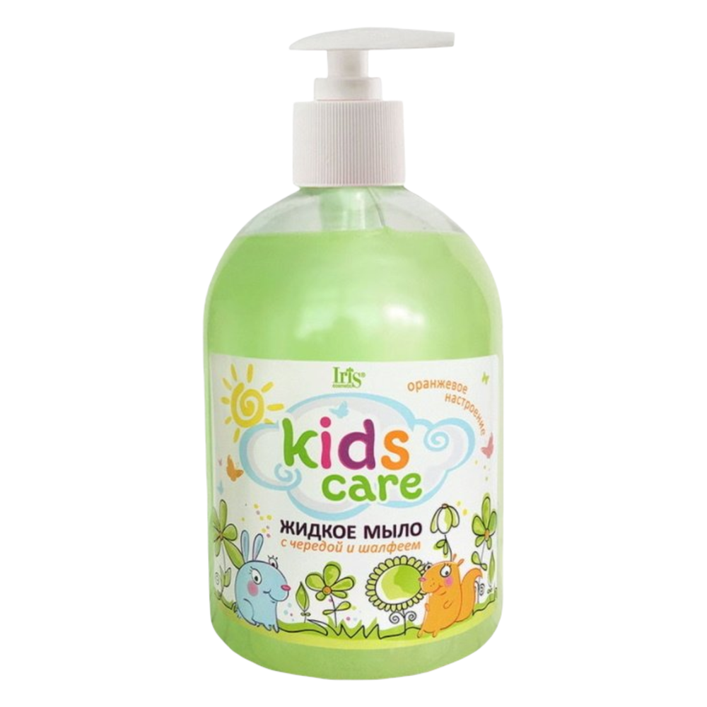 Детское жидкое мыло IRIS Kids Care с Чередой и Шалфеем 500мл