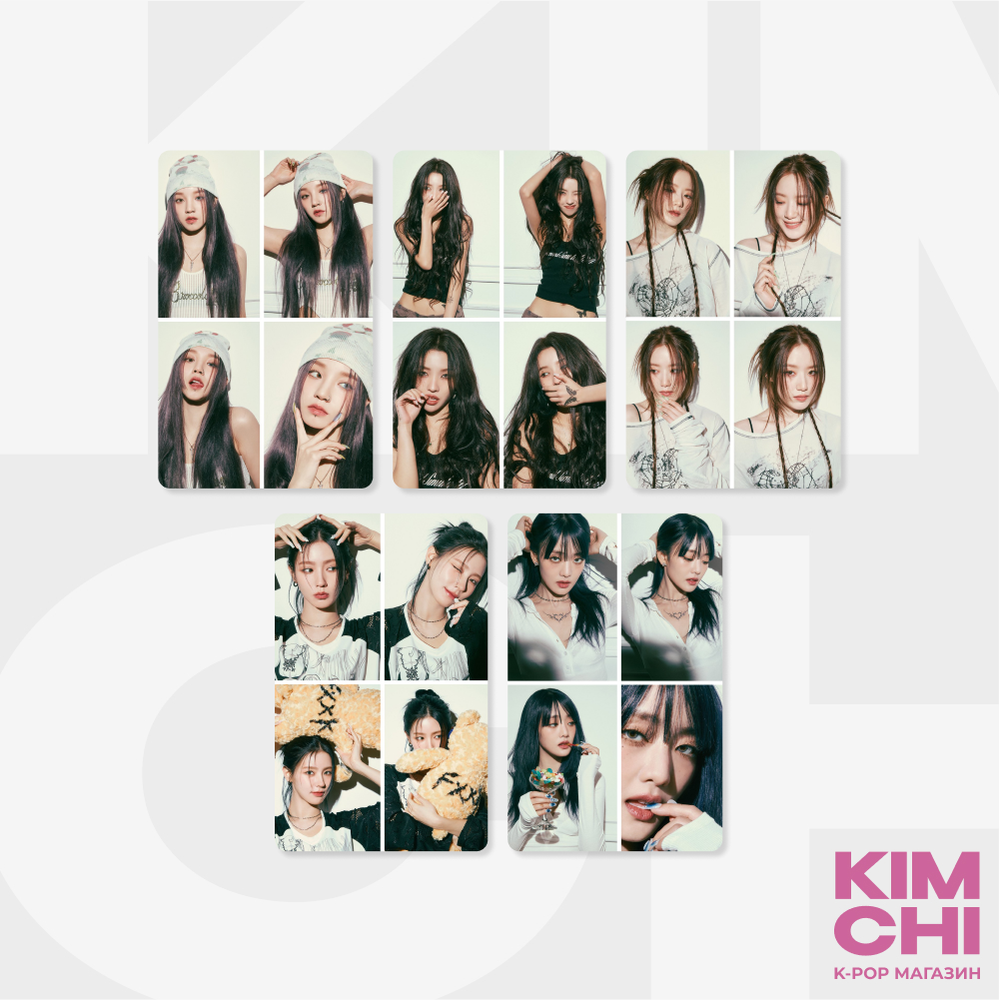 Набор фотокарточек - (G)I-DLE - I Feel Набор фотокарточек - (G)I-DLE - I Feel