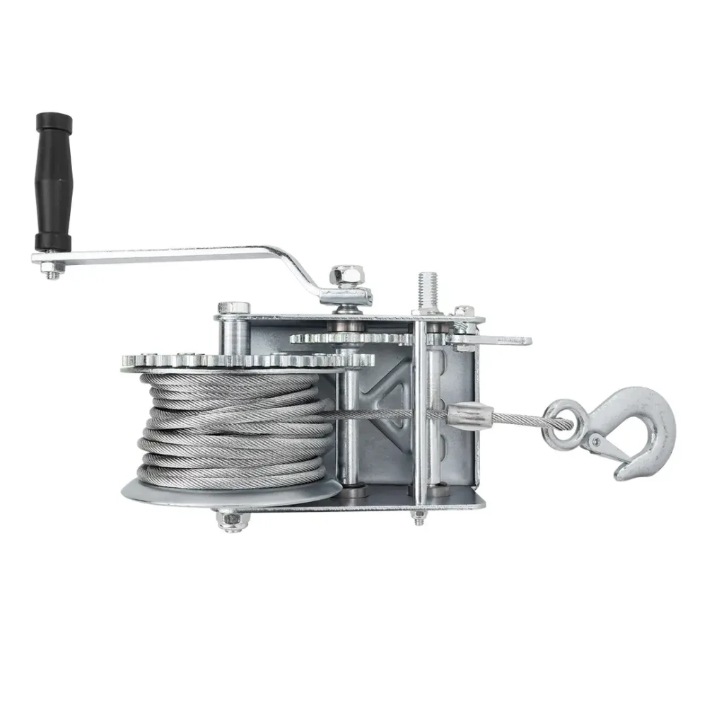 Лебедка барабанная ручная г/п 1130кг Forsage F-KB-S-2500