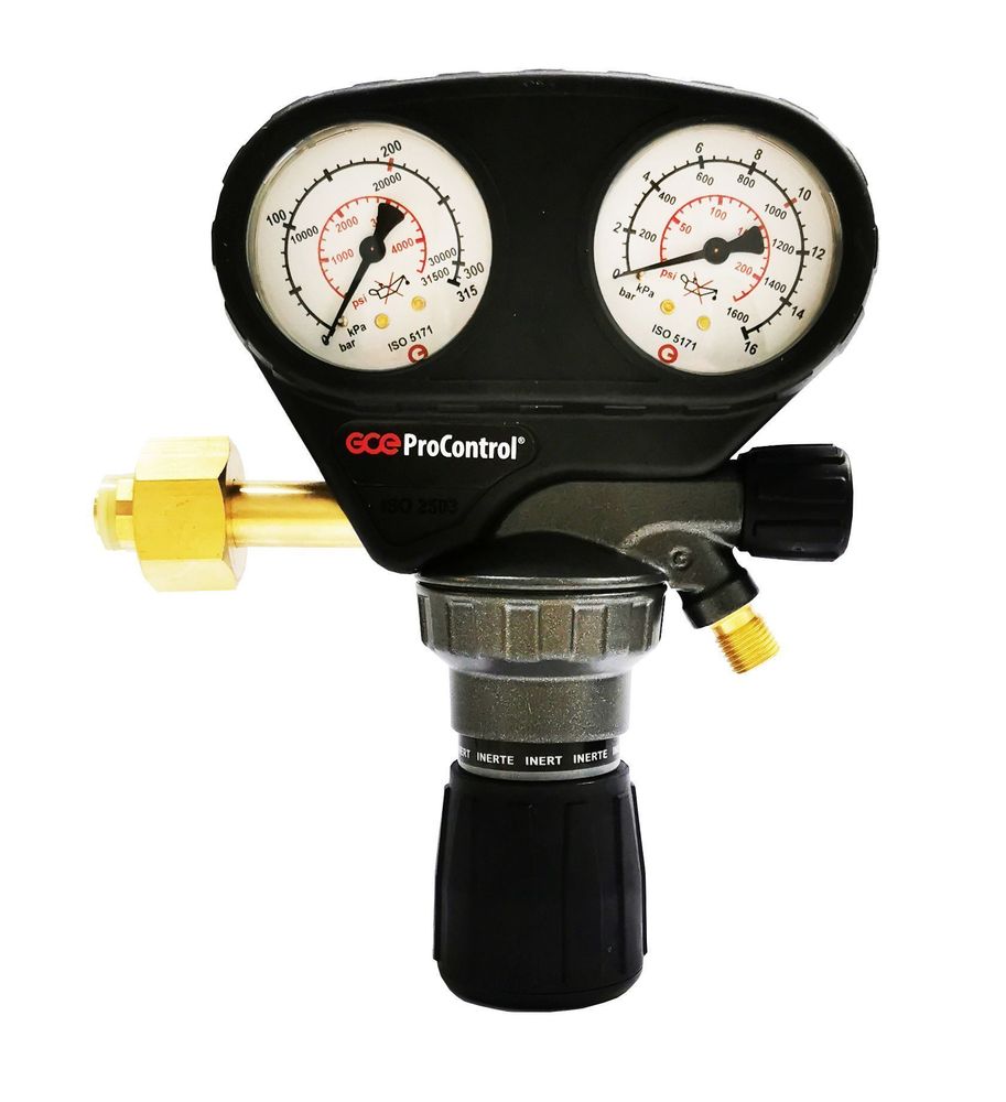 Редуктор ProControl NITROGEN - Aзот, Гелий, Aргон, Воздух - 200/10 бар, вх. G3/4"; вых. G1/4"; 30 м3