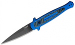 Нож автоматический Kershaw Launch 8, 7150TEALBLK , синяя алюм. рукоять, клинок CMP154