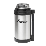 Термос (HS.TM-010) 1000ML (пласт.чашка, скл.ручка, ремень)